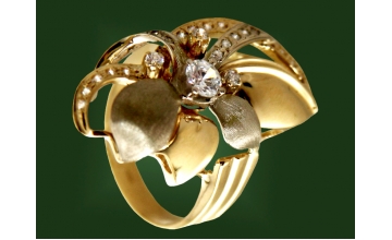 Золотое кольцо К-073