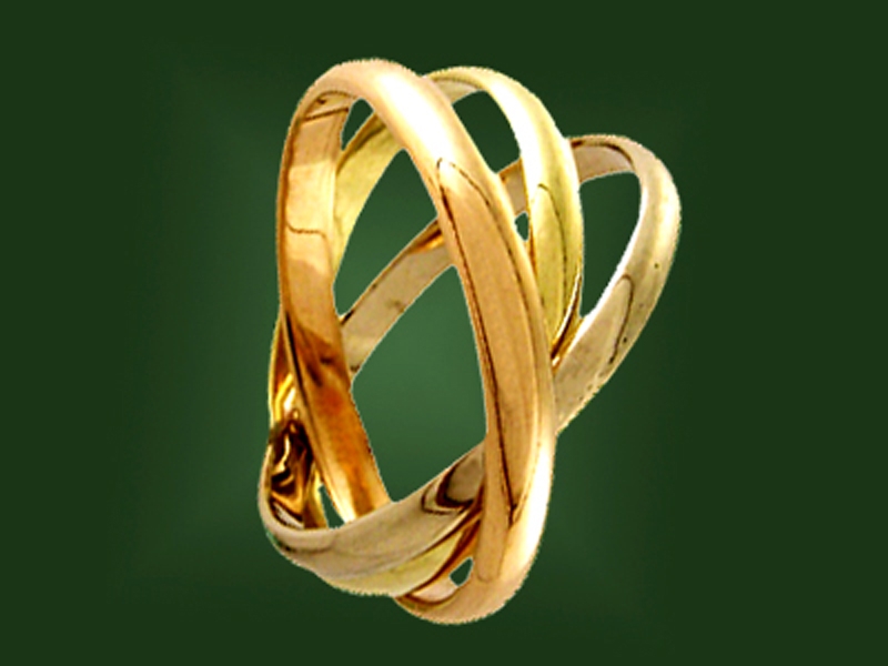 Золотое кольцо К-076