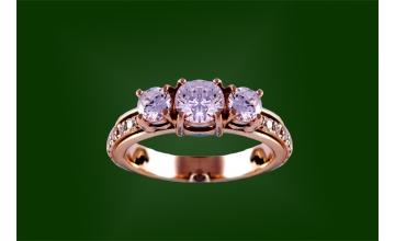 Золотое кольцо К-198