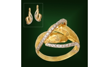 Золотое кольцо К-220